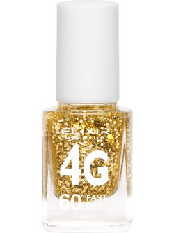 Elixir 4G Fast Dry 388 Glitter Βερνίκι Νυχιών Μακράς Διαρκείας Quick Dry 13ml