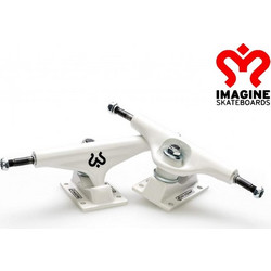 Imagine Skateboards Trucks 5.25 White