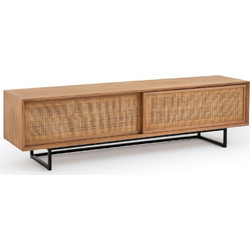 AM.PM Έπιπλο Τηλεόρασης Ξύλινο Μπεζ Μ40xΠ180xΥ50cm 3614853302340