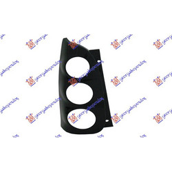 Αριστερα Κορνιζα Πισω Φανου 02- (ΜΑΥΡΗ) Ulo Smart Fortwo 98-07