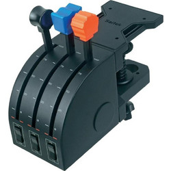 Logitech Saitek Pro Flight Throttle Quadrant Λεβιές Ταχυτήτων για PC