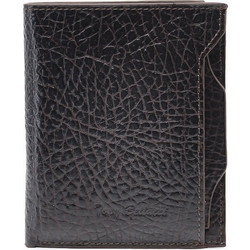 Leather 100 ΔΕΡΜΑΤΙΝΟ ΠΟΡΤΟΦΟΛΙ ΚΩΔΙΚΟΣ: 05-WALLET-T-150-886 (D.BROWN)