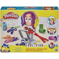 Hasbro Play-Doh Πλαστελίνες Κομμωτήριο Τρελά Χτενίσματα