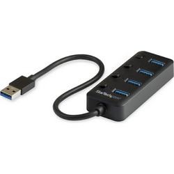 StarTech HB30A4AIB USB Hub 3.0 USB-A με 4 Θύρες USB-A