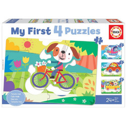 Παιδικό Puzzle Educa My First Puzzles Vehicles 5 + 6 + 7 + 8 Κομμάτια