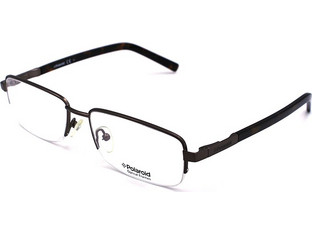 Polaroid Eyewear PLD003 1CC Ανδρικός Σκελετός Γυαλιών Οράσεως Μεταλλικός Μαύρος