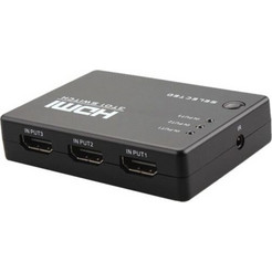 Switch 3xHDMI, ΟΕΜ, Μαύρο - HDMI Switches / Splitters / Extenders