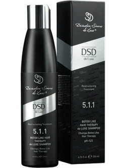 DSD de Luxe 5.1.1 Botox Like Hair Therapy Σαμπουάν για Όγκο & Επανόρθωση για Ξηρά Μαλλιά 200ml