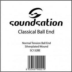 Soundsation Sc132BE-4 Ball End Ν.4 Χορδή Κλασικής Κιθάρας D Silver Plated Copper Normal Tension