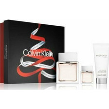 Calvin Klein Euphoria Eau de Toilette 100ml + 15ml + After Shave 100ml