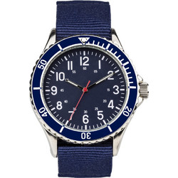 Ben Sherman The Originals Ανδρικό Ρολόι με Μπλε Υφασμάτινο Λουράκι BS055U