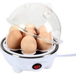 Ηλεκτρικός Βραστήρας Αυγών 7 Θέσεων Egg Cooker ΔΙΑΦΟΡΑ ΧΡΩΜΑΤΑ - SILVER
