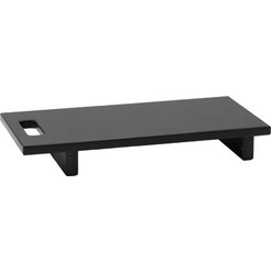 Δίσκος Sushi 39x18x5 7cm μαύρος πολυαιθυλένιου Bisetti c417320