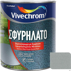 Vivechrom Βερνικόχρωμα Διαλύτου Μετάλλου 131 Σφυρήλατο 0.75lt