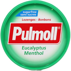 Pulmoll Καραμέλες για Βήχα Ερεθισμένο Λαιμό & Πονόλαιμο Ευκάλυπτος 45gr