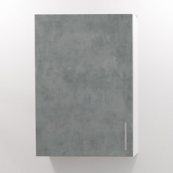 Ντουλάπι τοίχου κρεμαστό Glamour Marble Dark 50cm MDF 50x72x30cm GLAMARW-50/72