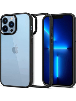 Spigen Ultra Hybrid Back Cover Matte Black (iPhone 13 Pro)