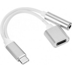 BWOO 3.5mm male - 3.5mm / USB-C female (R18115)