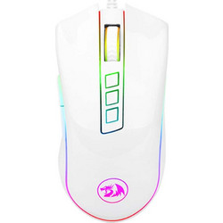 Redragon Cobra M711-FPS Ενσύρματο Gaming Ποντίκι RGB 24000 DPI White