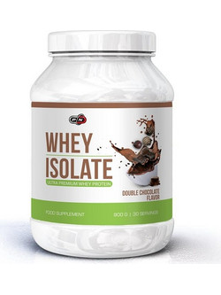 Pure Nutrition Whey Isolate Double Chocolate Πρωτεΐνη Ορού Γάλακτος Γράμμωσης 908gr