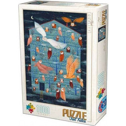 Puzzle Art Puzzle Owl Tales 1000 Κομμάτια
