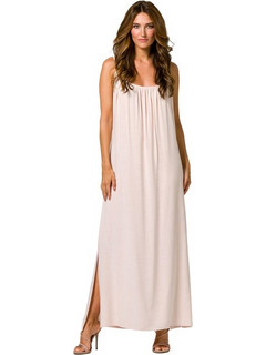 Harmony Midi Καλοκαιρινό Καθημερινό Φόρεμα Ροζ 27-500620