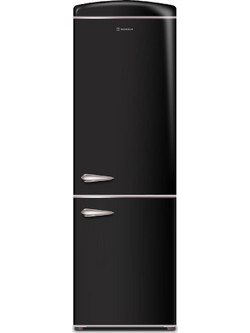 Morris MRS-31303B Retro Ψυγειοκαταψύκτης 315lt Full No Frost Υ194.3xΠ60xΒ70.7cm Μαύρος