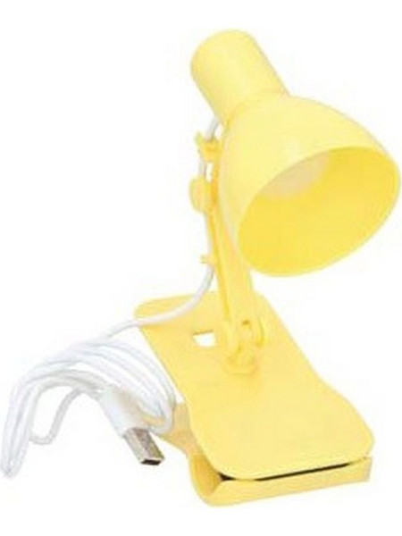 GRUNDIG 16964Y Φωτιστικό 3 LED USB με πιάστρα book light Κίτρινο