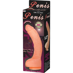 Baile Penis Ρεαλιστικό Dildo με Βεντούζα & Όρχεις 27cm Flesh