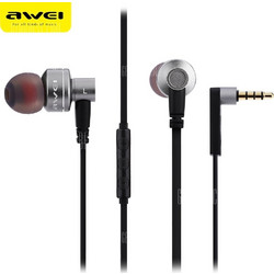 Awei ES-10TY Handsfree In-Ear 3.5mm Silver