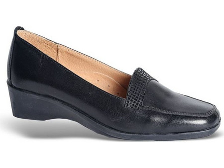 Zak Shoes-Γυναικείο Μοκασίνι-SO538-ΜΑΥΡΟ