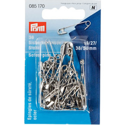 PRYM 085170 Παραμάνες ίσιες νίκελ