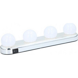 Grundig Μπάρα Φωτισμού με 4 λάμπες Led ιδανική για μακιγιάζ, 31x6x7 cm, 14611 - Grundig