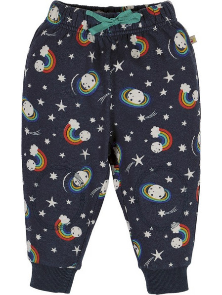 Παντελόνι Frugi Rainbow μπλε οργανικό βαμβάκι