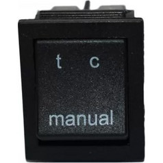 Διακόπτης MANUAL/TC 16Α 250V με έξι υποδοχές