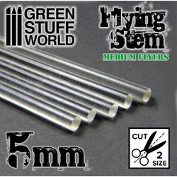 Green Stuff World - Acrylic Rod 5mm Clear - 9315