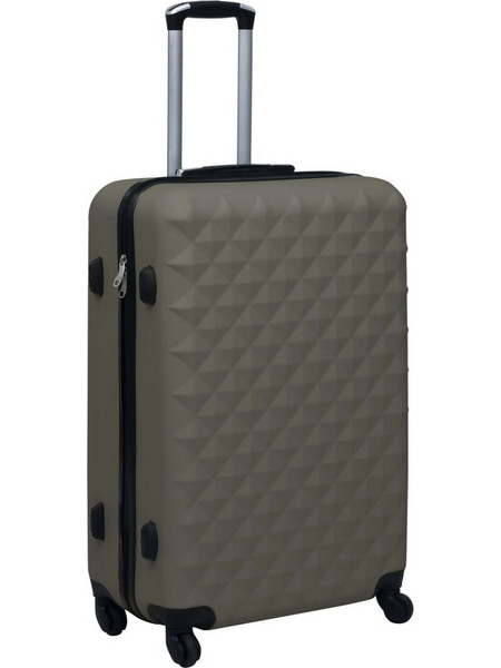 vidaXL 92427 Βαλίτσα Μεγάλη 76x48x28cm με 4 Ρόδες Ανθρακί