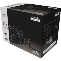 Entac 240 Χριστουγεννιάτικα Λαμπάκια LED 24m IP44
