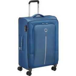Delsey Caracas Βαλίτσα Μεγάλη 78x50x30cm με 4 Ρόδες Μπλε