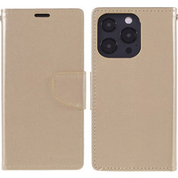 Mercury Bravo Diary Book Gold (iPhone 13 Pro Max)