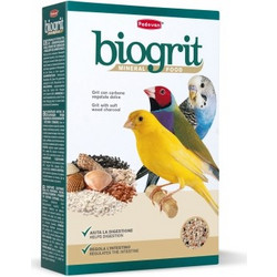 Ανόργανη Τροφή Padovan Biogrit για Σποροφάγα Πτηνά που ενισχύει την πέψη και ρυθμίζει το έντερο 700gr