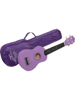 Soundsation Maui Sunny 10 Soprano Lila with Case