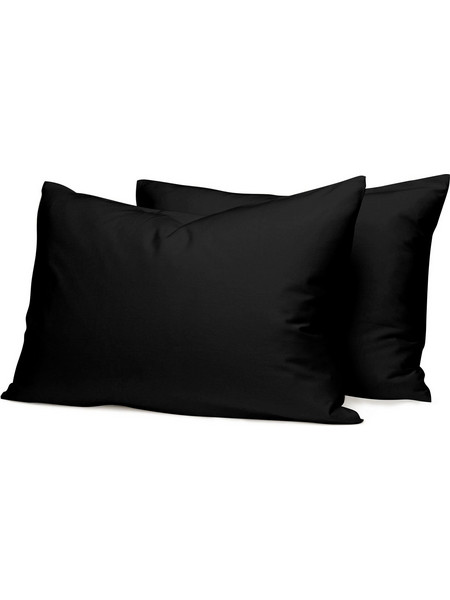 Σετ Πάπλωμα 220Χ240 Υπέρδιπλο Solid Line Cotton Palatex- Black
