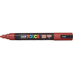 Μαρκαδόρος Uni Posca PC-5M Ανεξίτηλος 2.5mm Ρουμπινί