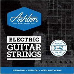 Ashton ASPE09 Σετ 6 Χορδές Ηλεκτρικής Κιθάρας Nickel Plated Steel 9-42" Extra Light Tension