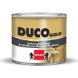 Berling Duco Βερνικόχρωμα Διαλύτου Gold 0.375lt