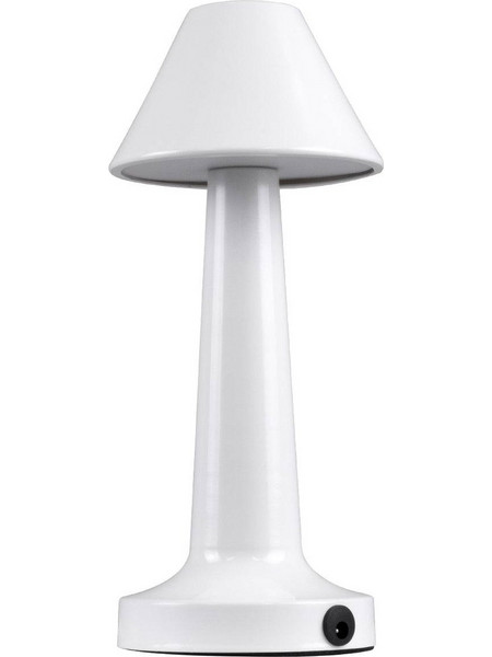 Globostar Molly 76514 Πορτατίφ Αφής LED με Μπαταρία Λευκό Φ10xΥ23cm