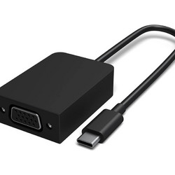 Αντάπτορας Microsoft Surface USB-C male σε VGA female Μαύρο