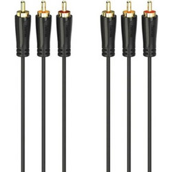 Καλώδιο Hama 205151 RCA Audio/Video male σε RCA Audio/Video male - 3m