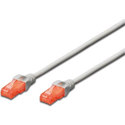 Ewent U/UTP Cat.6 Καλώδιο Δικτύου Ethernet 1m Grey